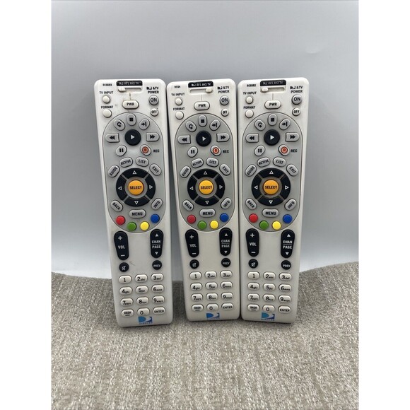 Lot Of 3 DIRECT TV Directv Remote Control RC65RBX Tested - Picture 1 of 6